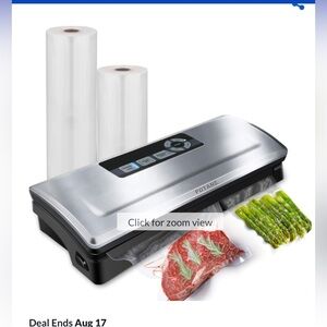 Potane Vacuum Sealer Machine 85kPa Pro Vacuum Food Sealer
8in1 Easy